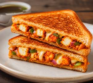 Paneer Tikka Cheese Sandwich