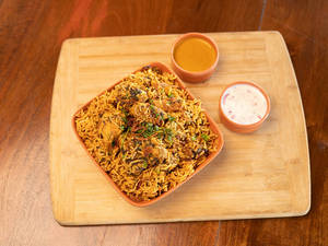 Gongura Chicken Fry Piece Biryani