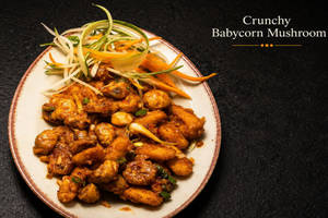 Crunchy Babycorn Mushroom