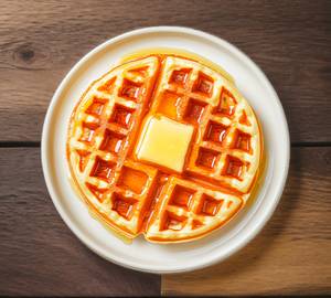 Golden Butter Waffle