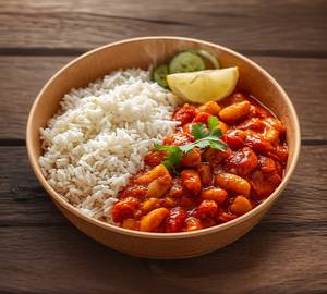 Rajma Curry With Rice