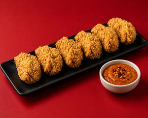 Veg Peri Peri Kurkure Momo 6 Pcs