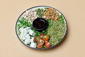 Protein Chana Chat Salad (24gm Protein )