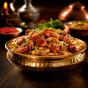 Chicken 65 Biryani