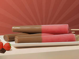 Choco Strawberry - 2 In 1 Kulfi Stick