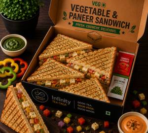 Vegetable & Paneer Sandwich