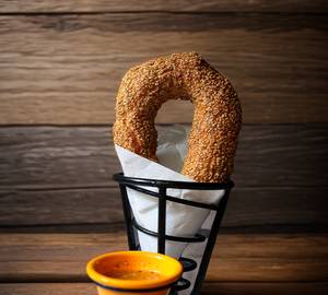 Jerusalem Bread With Butter Garlic Sauce