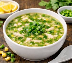Chicken Lemon Coriander Soup