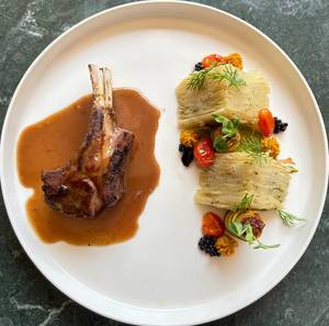 Grilled NewZealand lamb Chops