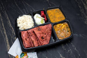 Beet Root Thepla Thali