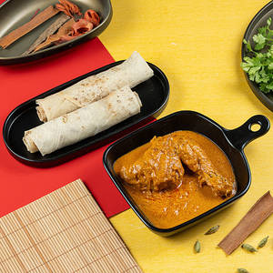 Chicken Chaap [1pc] With Rumali Roti [2pcs]