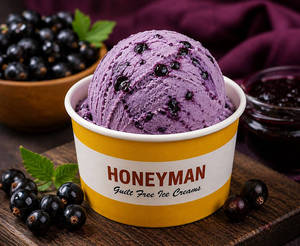 Black Currant Ice Cream Scoop