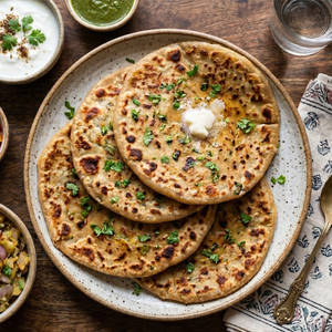 Aloo Pyaaz Paratha