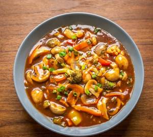 Hot Garlic Stir-fried Vegetable