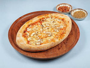 Sauteed Mushroom & Spinach Pizza