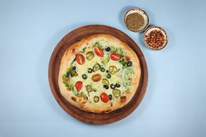 Vibrant Veggie Delight Pizza