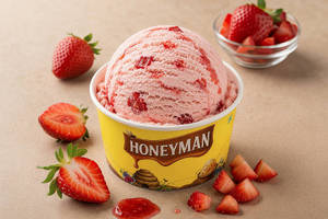 Strawberry Ice Cream Scoop