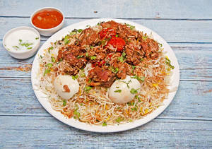 Mutton moghlai biryani