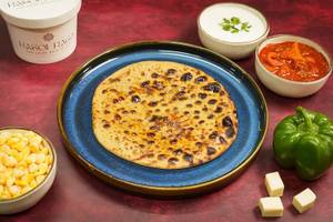 Corn Cheese Paratha