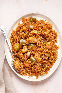 Schezwan Chicken Fried Rice