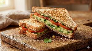 Regular Vegetable Tomato Cucumber Sandwich