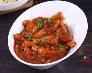 Babycorn Manchurion Gravy