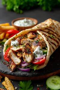 Chicken Shawarma Roll
