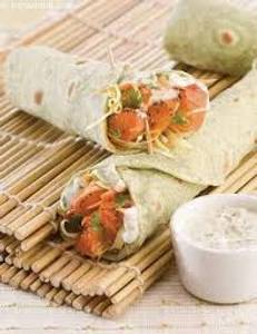 Tandoori tikki wrap