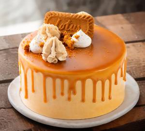 Lotus biscoff cake