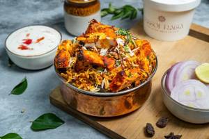 Panner Tikka Dum Biryani