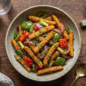 Honey Chilli Potato