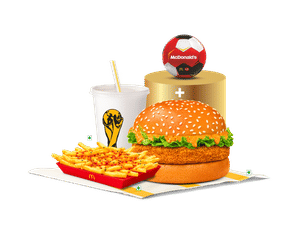 Small Dragon McVeggie FIFA Meal With Mini Football