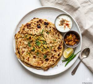 Gobi Paratha Break Fast