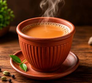 Chai garam with crips