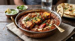 Red Gravy Paneer Tikka Masala