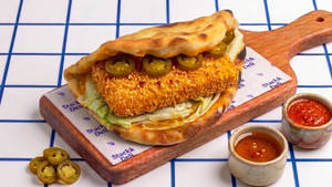 Hot Honey Paneer Panuozzo