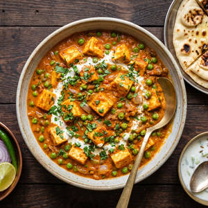 Matar Paneer