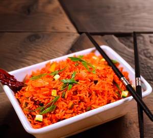 Schezwan veg fried rice