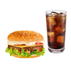 Aloo Tikki + Cold Drink