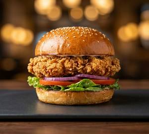 Chicken zinger burger