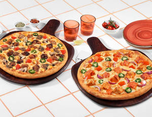 2 Big 10" Pizzas @ 219 each