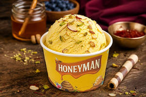 Kesar Pista Ice Cream