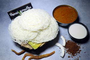 Idiyapam With Karuvattu Kulambu