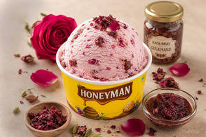Kashmiri Gulkand Ice Cream Scoop