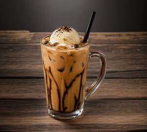 Cold Coffee With Ice Cream