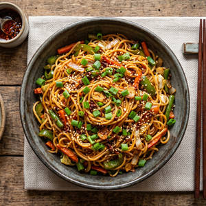 Veg Schezwan Noodles