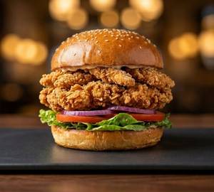 Chicken crispy burger