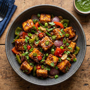 Chilli Paneer Dry