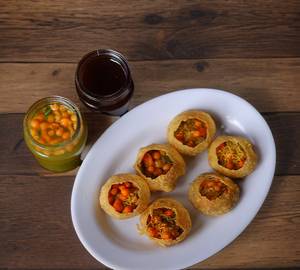 Special aloo pani puri [6 pieces]