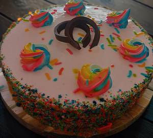 Rainbow Cake 400 Gm
